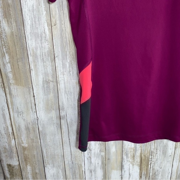 Under Armor Purple Fitted Tee - Picture 3 of 5